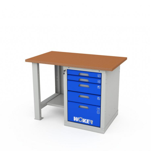 ER-00020618 Верстак однотумбовый WOKER PRO 1005.1200