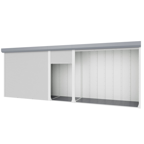 Шкаф роллетный RCAB STG 1500х5550х900 (три рольставни шириной 1850мм)