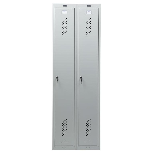 ML 21-60 (ML-11-30 + ML-01-30) Шкаф для раздевалок ПРАКТИК усиленный 1830x600x500 мм