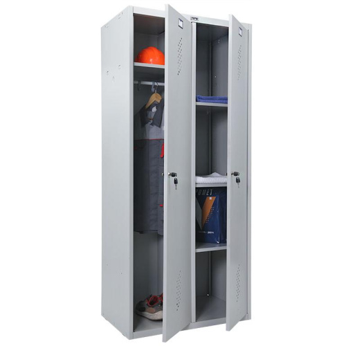 LS-21-80U Шкаф для раздевалок ПРАКТИК Стандарт 1830x800x500 мм