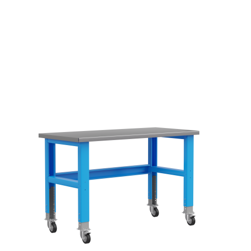 PLC 15.0-М Стол металлический на колесах 1500х700 мм
